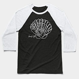 Beach Life Seashell Baseball T-Shirt